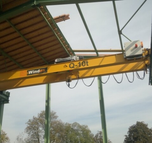 Suwnica Q-10 T wraz z halą i montażem