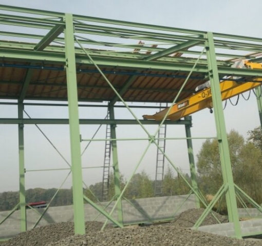 Suwnica Q-10 T wraz z halą i montażem