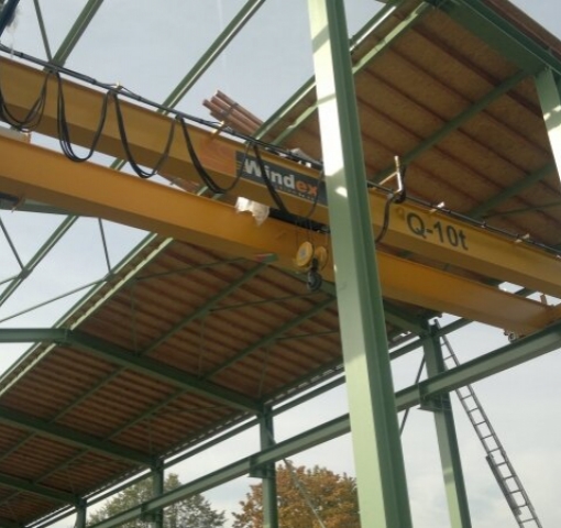 Suwnica Q-10 T wraz z halą i montażem