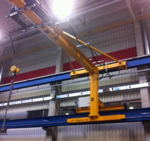 System obsługi hali produkcyjnej